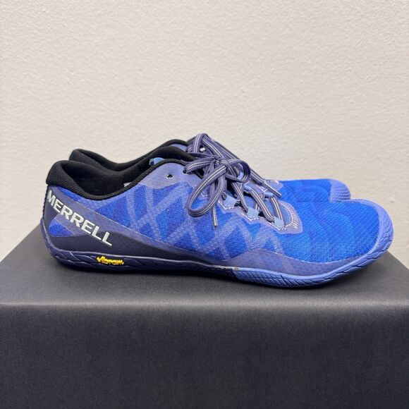 Merrell Barefoot Vapor Glove 3 Baja Blue Vibram Trail Hiking Shoes Women’s 8 - Picture 3 of 8